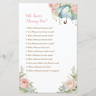 April Shower Umbrella Who Know Mummy Best