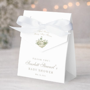 April Showers Bring May Flowers Baby Shower Favour Box
