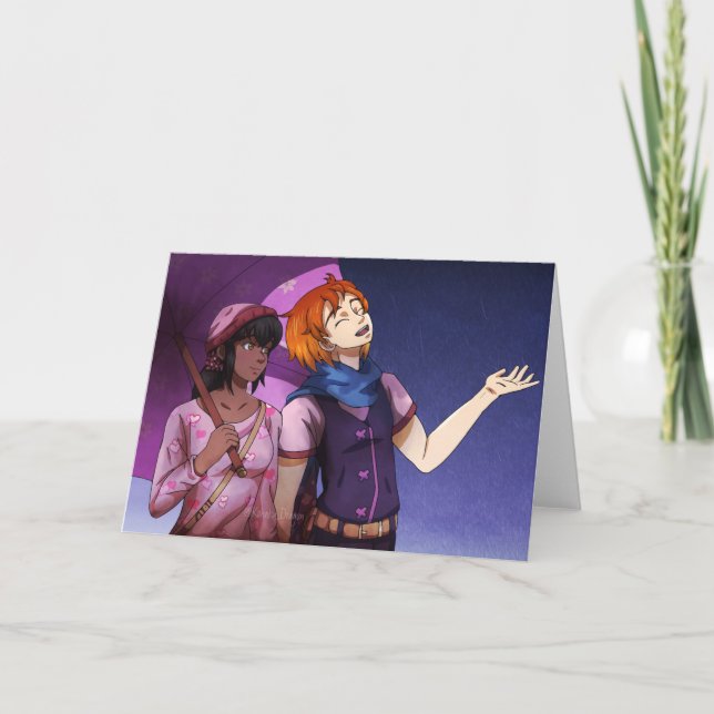 April Showers Card (Front)