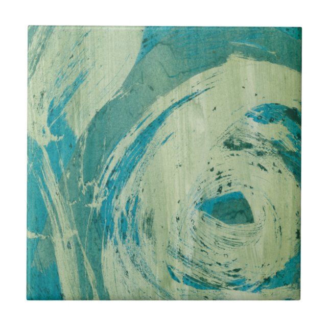 April Showers II Ceramic Tile (Front)