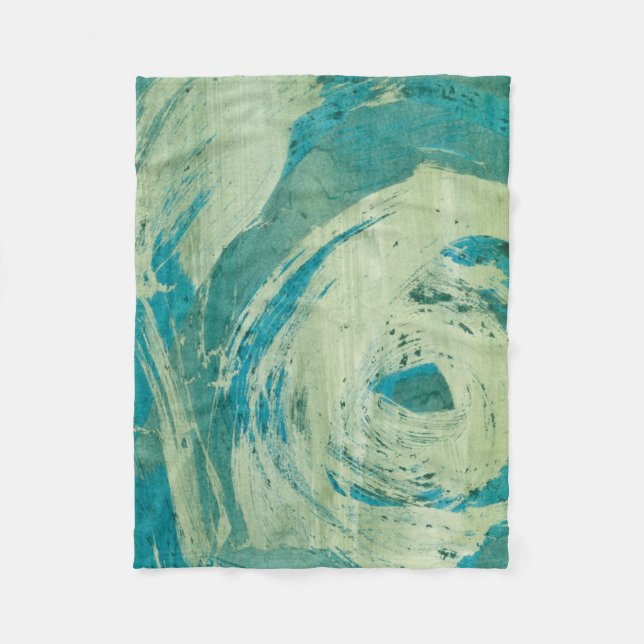 April Showers II Fleece Blanket (Front)