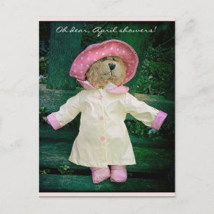 April Showers Postcard