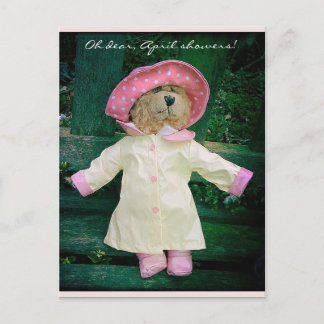 April Showers Postcard