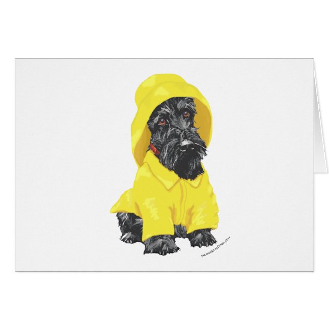 April Showers Scottish Terrier (Front Horizontal)