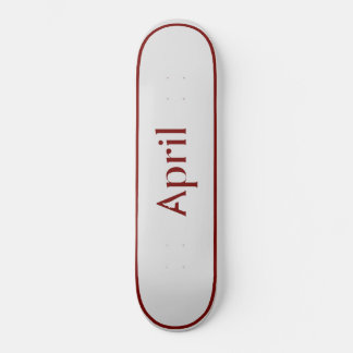 April Skateboards / April skateboard / April Duck
