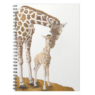 April The Giraffe Notebook