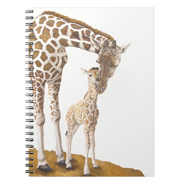 April The Giraffe Notebook (Front)