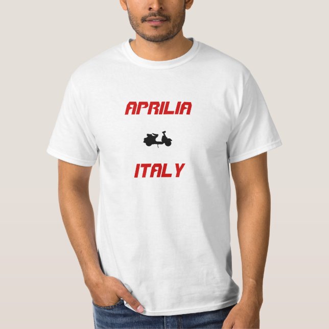 Aprilia, Italy Scooter T-Shirt (Front)