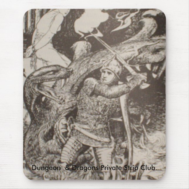 Aprils 2008 new books 211, Dungeon  & Dragons P... Mouse Pad (Front)