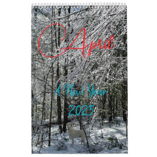 April's new year calendar