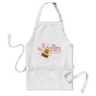 Apron and Oven Mitts