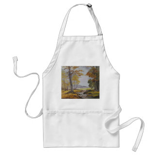 Apron Ann Hayes Painting Forest Stream