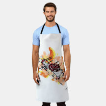 Apron :   Barbecue's Dream  