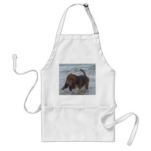 Apron Basset Hound By The Sea