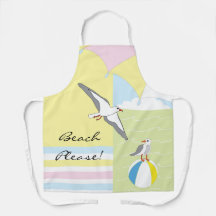 Apron Beach Please All Over Print