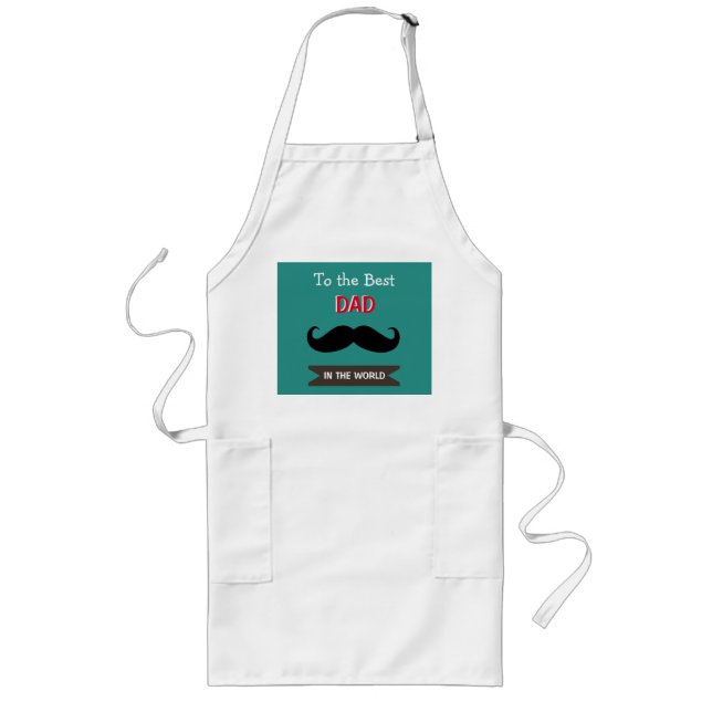 Apron - Best Dad in The World (Front)