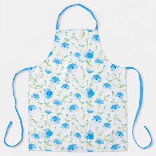 Apron-Blue Flowers Apron