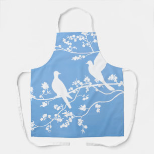 Apron - 'China Doves'