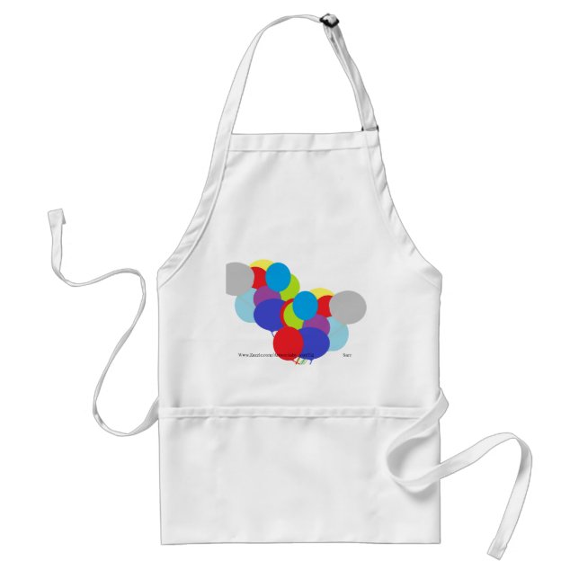 Apron : COLORFULL BALLOONS (Front)
