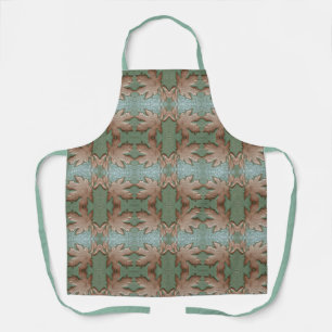 Apron, Colourful Maple leaves print Apron