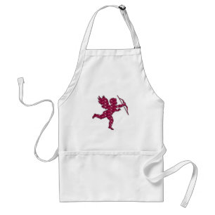 Apron Cupid Maroon