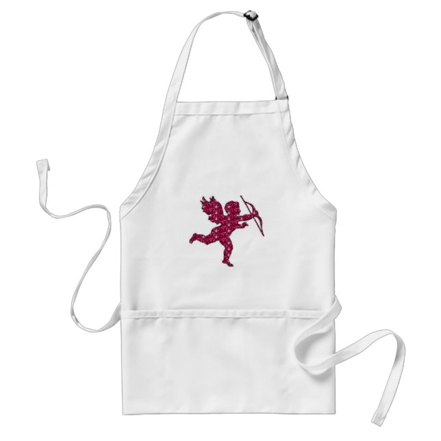 Apron Cupid Maroon (Front)