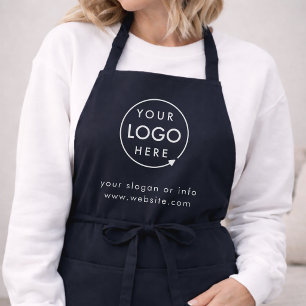 Apron Custom Logo Upload Business Branded Aprons