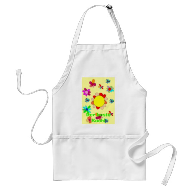 apron, Der beste Koch! Standard Apron (Front)