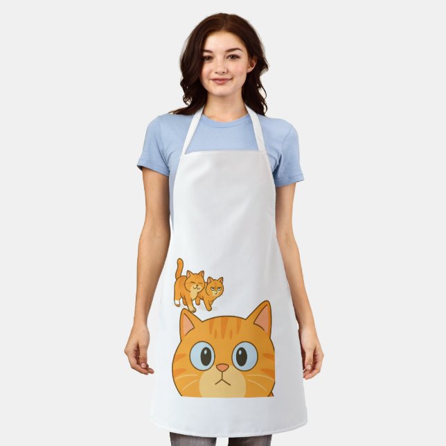 Apron for Cat lovers (Worn)