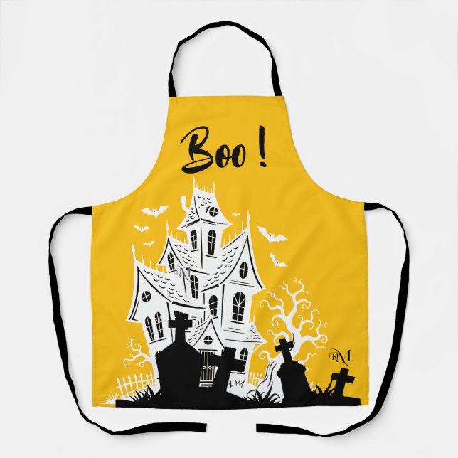 Apron : HALLOWEEN Home #3 (Front)