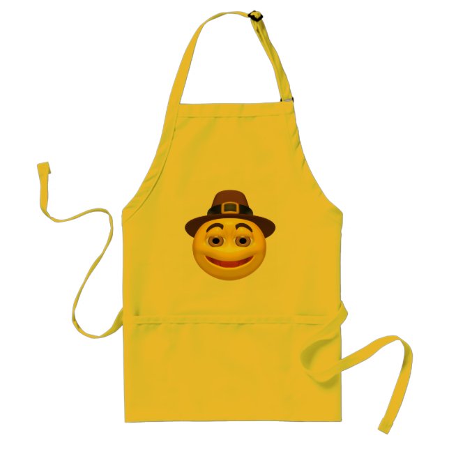 Apron - Happy Thanksgiving Pilgrim (Front)
