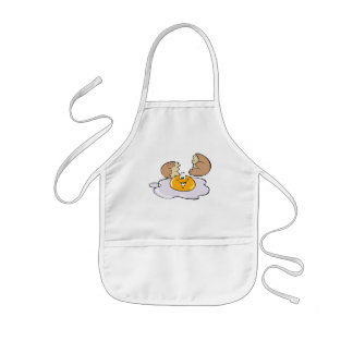 Apron I go girl children egg fried cook kitchen