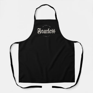 Apron In God I am Fearless