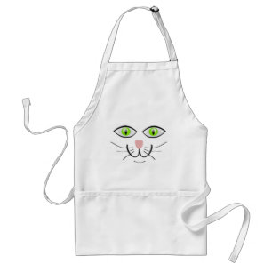 Apron/Kitty Face Standard Apron
