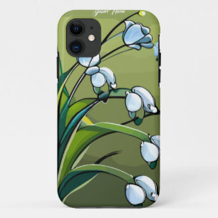 apron: Lovely Lily: A Delicate Dance of Springtime iPhone 11 Case