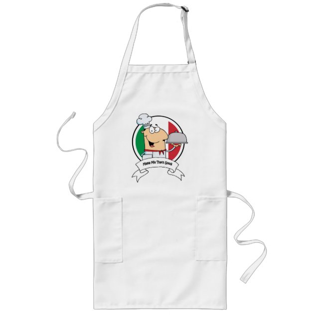 Apron--Mama Mia Long Apron (Front)