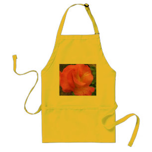Apron--Mardi Gras Rose Standard Apron