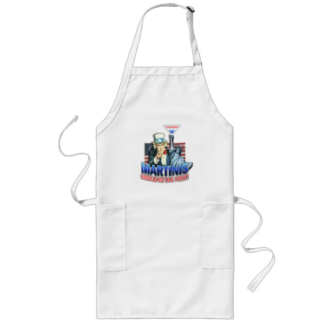Apron - Martinis Should Be Tax Free (Front)