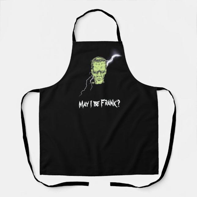 Apron, May I Be Frank, Frankenstein Apron (Front)