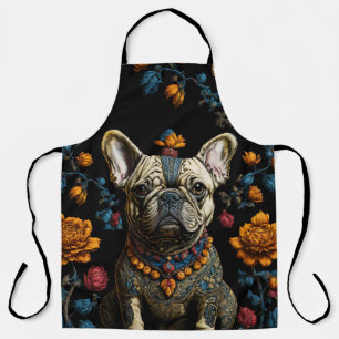 Apron - Mexican Folk Art Bulldog