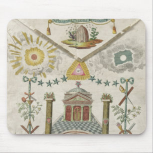 Apron of a Master of Saint-Julien Lodge in Mouse Pad