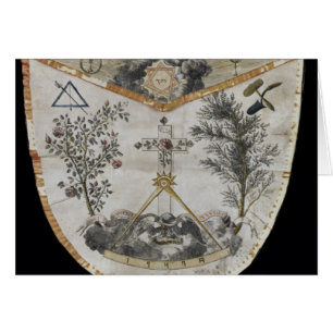 Apron of a Master of the Order of the Rose-Croix