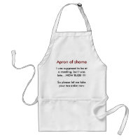 Apron of shame
