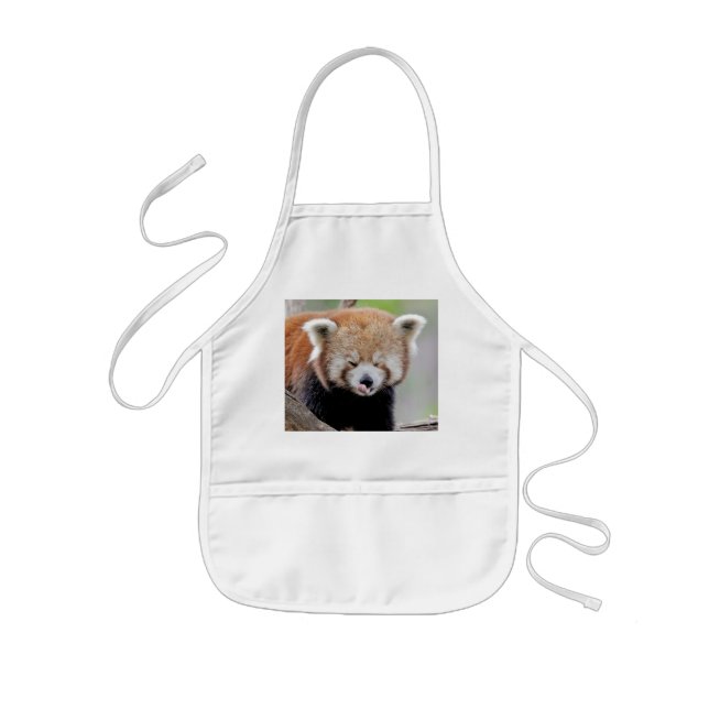 Apron Photo red panda , animals. (Front)