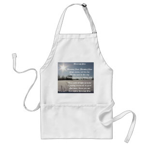 Apron Poem Morning Star By Ladee Basset