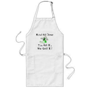 Apron RoadKill Road Kill Funny Critter Expression
