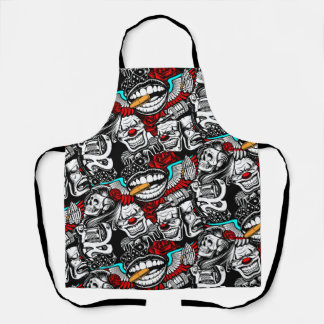 Apron skulls Vintage Tattoo