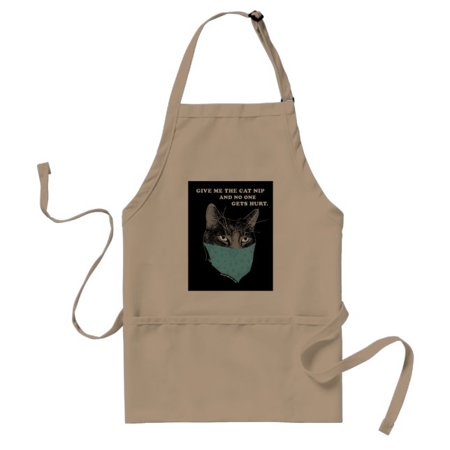 apron - stuff on my cat (Front)