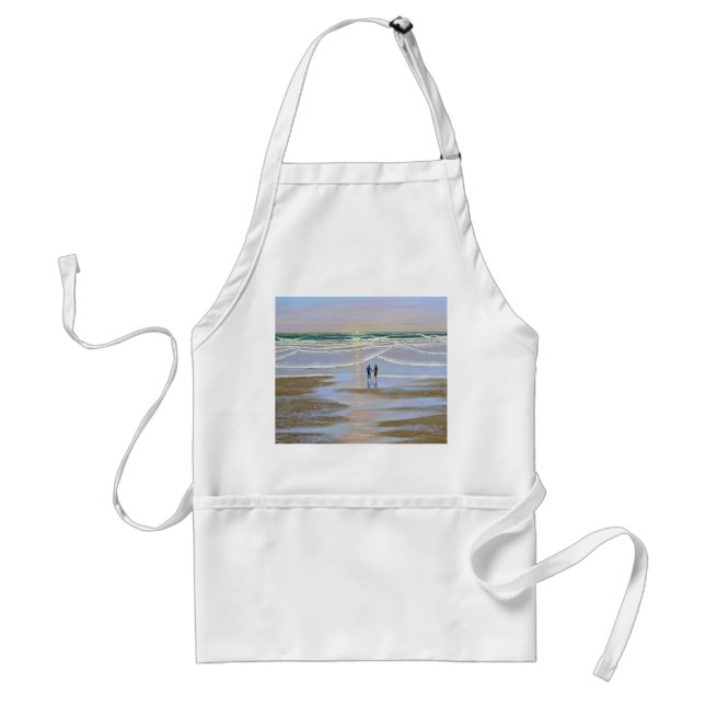 Apron ~ Sunset On The Beach (Front)