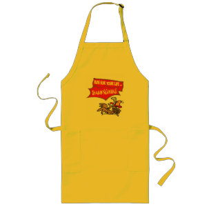 Apron - Thanksgiving Turkey Run